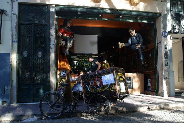 Zdjęcia: San Telmo, Buenos Aires, ..rower..., ARGENTYNA Zdjęcia: San Telmo, Buenos Aires, ..rower..., ARGENTYNA
