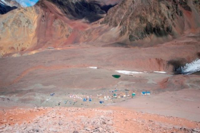 Zdjęcia: Aconcagua, Plaza de Milas, ARGENTYNA Zdjęcia: Aconcagua, Plaza de Milas, ARGENTYNA