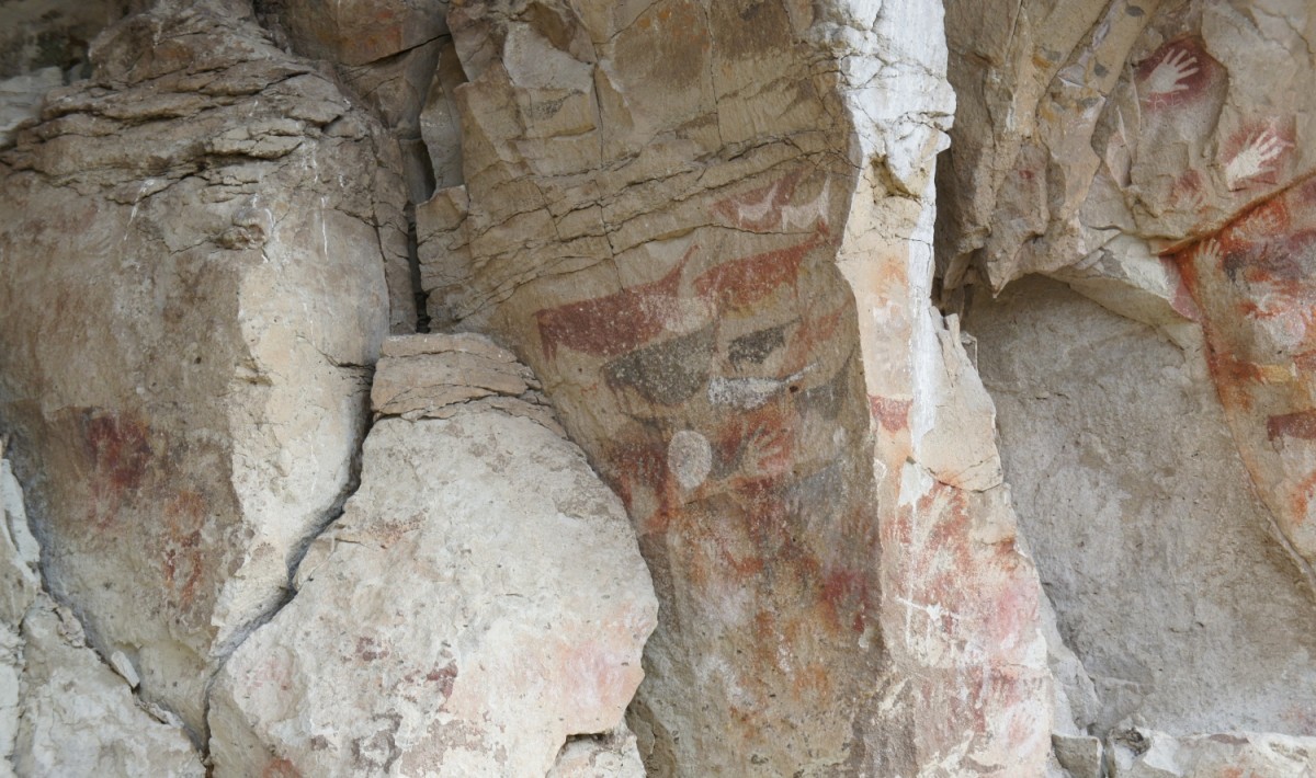 Zdjęcia: Cueva de las Manos, Santa Cruz, Cueva de las Manos, ARGENTYNA Zdjęcia: Cueva de las Manos, Santa Cruz, Cueva de las Manos, ARGENTYNA
