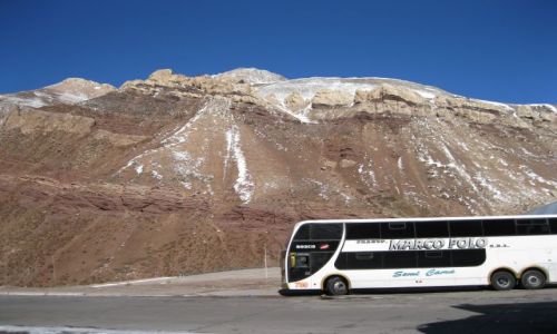 Zdjęcie ARGENTYNA / - / Granica Chile-Argentyna / Na granicy  Chile - Argentyna