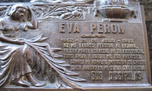 Zdjcie ARGENTYNA / Argentyna / Buenos Aires / Grb Ewity Peron