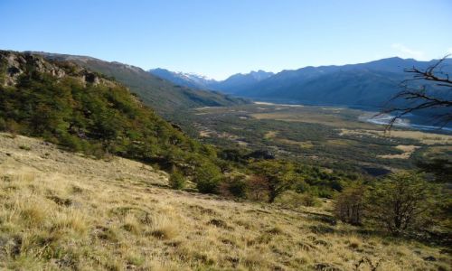 Zdjecie ARGENTYNA / Santa Cruz (Patagonia) / Park Narodowy Los Glaciares (cz. północna) / Dolina