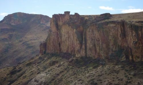 Zdjecie ARGENTYNA / Santa Cruz (Patagonia) / okolice Bajo Caracoles / Kanion Rio Pinturas (II)