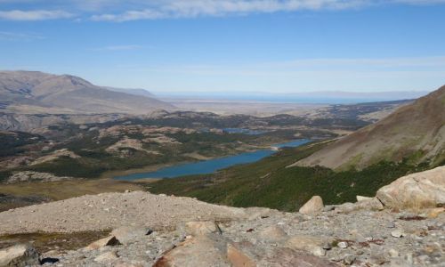 Zdjecie ARGENTYNA / Santa Cruz (Patagonia) / Los Glaciares (El Chalten) / Panorama ze szlaku