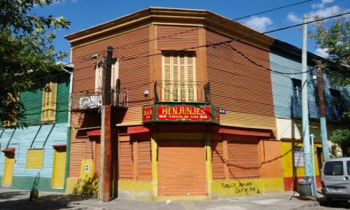 Zdjecie ARGENTYNA / Buenos Aires / Dzielnica La Boca / Kolorowe domy