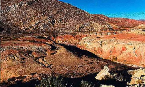 Zdjęcie ARGENTYNA / Puna czyli Altiplano / kanion potoku Condori / Magiczna Puna