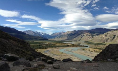 Zdjecie ARGENTYNA / Santa Cruz / El Chalten / Rio Las Vueltas