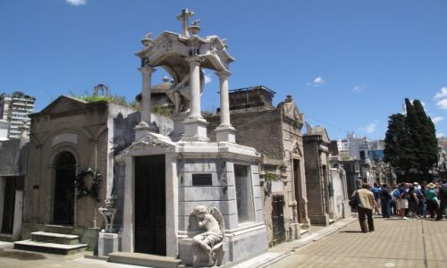 Zdjecie ARGENTYNA / Buenos Aires / Buenos Aires / Cmentarz w Buenos Aires