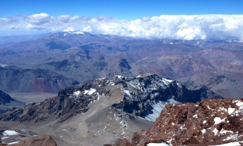 Zdjecie ARGENTYNA / Andy / Aconcagua / Na szczycie