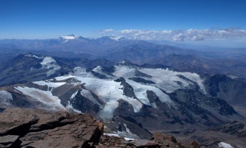 Zdjecie ARGENTYNA / Andy / Aconcagua / Na szczycie 2