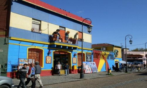 Zdjcie ARGENTYNA / Stolica / La Bocca / Kolory przede wszytskim