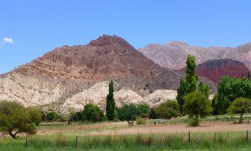 Zdjcie ARGENTYNA / Jujuj / w drodze do Quebrada de Humahuaca /  widziane po drodze