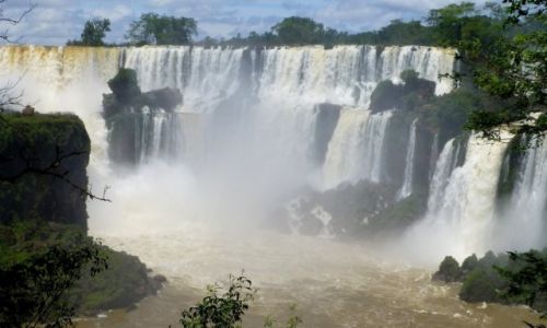 Zdjcie ARGENTYNA / okolice Puerto Iguassu / Wodospady Iguassu / od  strony argentyskiej