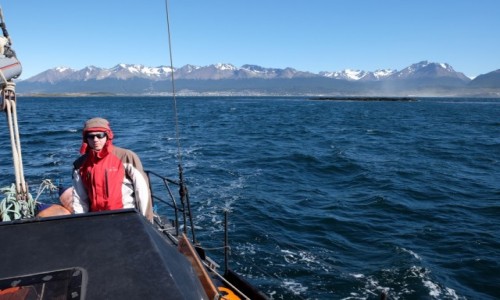 Zdjcie ARGENTYNA / Ushuaia / Beagle Channel / egluga po kanale Beagla