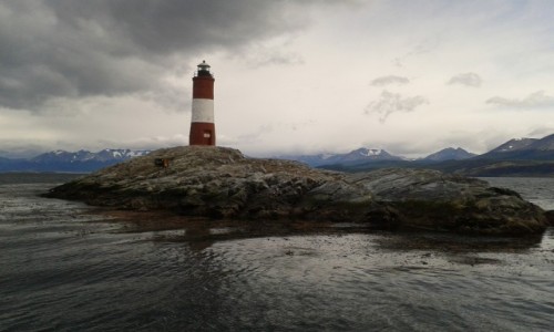 Zdjęcie ARGENTYNA / Ushuaia  / Kanał Beagle  / latarnia