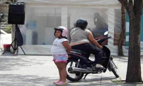 Zdjecie ARGENTYNA / Santa Fe / Rosario / Maly motocyklista