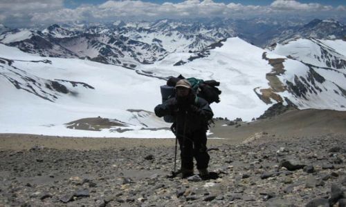 Zdjecie ARGENTYNA / brak / Aconcgua / Wejscie na Aconcagua 6962m