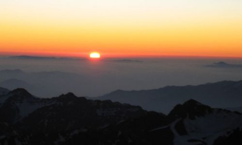 Zdjęcie ARGENTYNA / Aconcagua / Aconcagua / Widok z ostatniego obozu