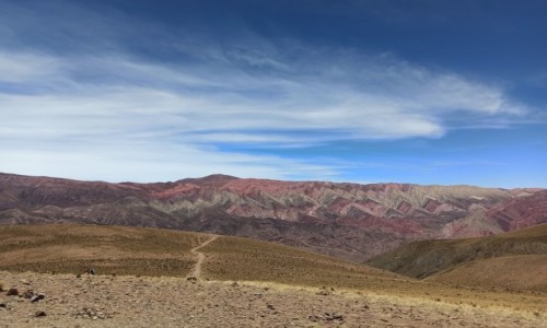 Zdjecie ARGENTYNA / Salta / Humahuaca / Hornocal - wzgrze 14 kolorw w naturze