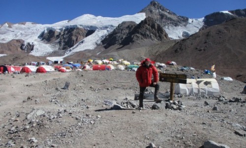 Zdjęcie ARGENTYNA / Andy / Plaza De Mulas / Basecamp Plaza De Mulas 4300m