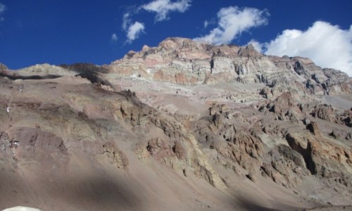 Zdjęcie ARGENTYNA / Andy / Plaza De Mulas / Aconcagua z bazy