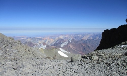 Zdjęcie ARGENTYNA / Andy / La Canaleta / W drodze na szczyt Aconcagui