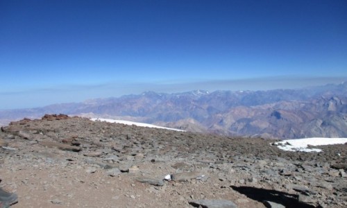 Zdj�cie ARGENTYNA / Andy / Aconcagua 6962m / Andy ze szczytu Aconcagui