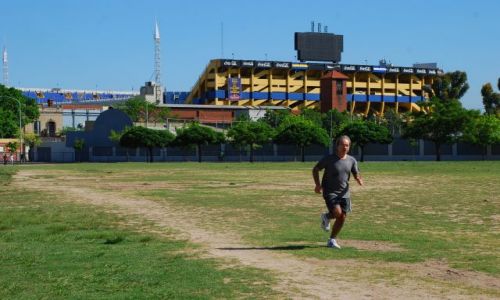 Zdjęcie ARGENTYNA / Buenos Aires / LaBoca / stadion maja, to graja
