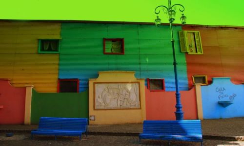 Zdjecie ARGENTYNA / Buenos Aires / La Boca / b o Twoje sa ulice