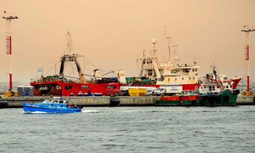 Zdj�cie ARGENTYNA / Tierra del Fuego  / Ushuaia / lodki lodeczki 