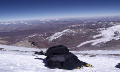 Zdjecie ARGENTYNA / - / Aconcagua / W drodze na szczyt