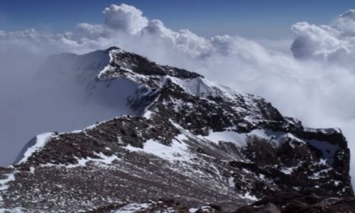 Zdjecie ARGENTYNA / - / Aconcagua / Gra pod szczytem