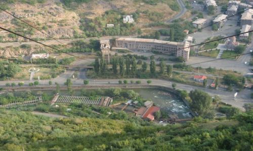 Zdjecie ARMENIA / prowincja Lori / miedziowe Alawerdi / radziecka gondolka