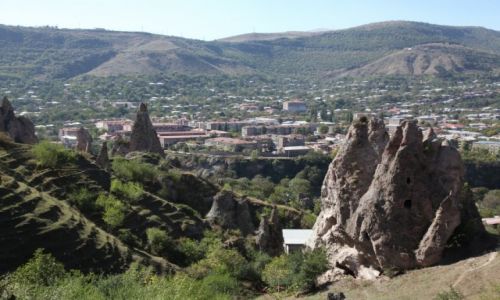 Zdjęcie ARMENIA / Sjunik / Stare Goris / Skalne miasto w Goris