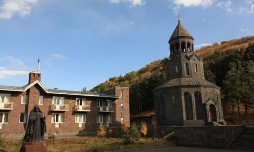 Zdjcie ARMENIA / Gegharkunik / Sevan / Klasztor nad jeziorem Sevan