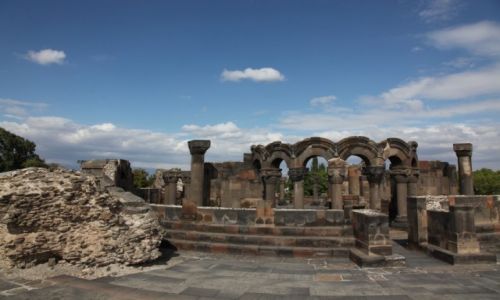 Zdjcie ARMENIA / Eczmiadzin / Zvartnots / Ruiny katedry