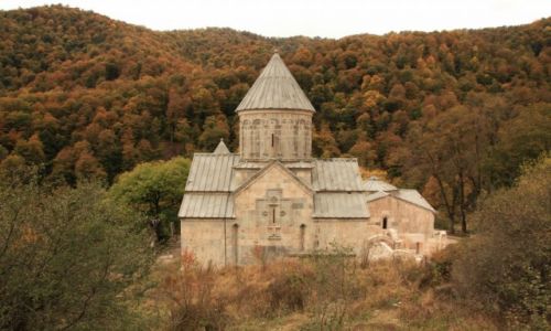 Zdjecie ARMENIA / Tawush - Dilian / Hagarcin / Klasztor Hagarcin z XIII wieku