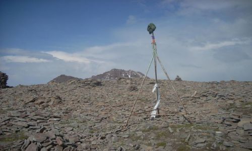 Zdjęcie ARMENIA / brak / Wulkan Aragats (4090 m) najwyzsza gora Armenii / Na najnizszym wierzcholku 3860 m