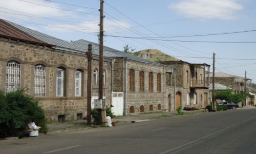 Zdjecie ARMENIA / Sjunik / Goris / Zabudowa Goris