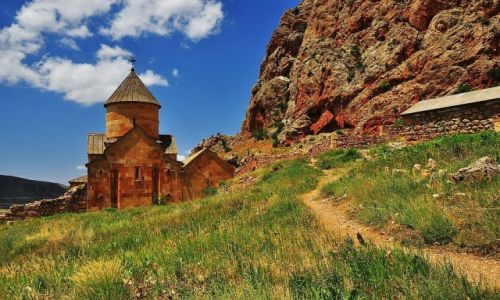 Zdjecie ARMENIA / prowincja Vajoc Dzor / klasztor Noravank / Klasztor 