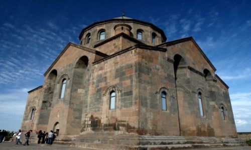 Zdjcie ARMENIA / prowincja Armawir / Eczmiadzyn / Koci w Hripsime