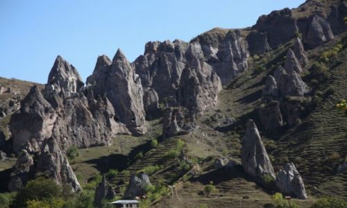 Zdjęcie ARMENIA / Sjunik / Stare Goris / Skalne miasto