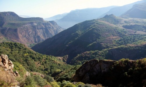 Zdjecie ARMENIA / Sjunik / Tatev  / Widok z klasztoru