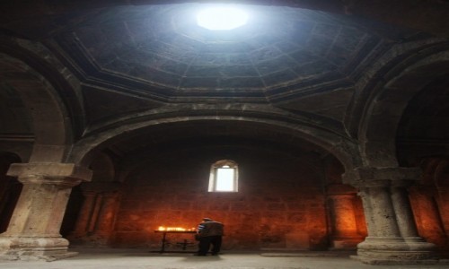 Zdjcie ARMENIA / Tawush - Dilian  / Klasztor w Hagarcin / Pami
