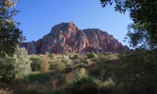 Zdjcie ARMENIA / Vajots Dzor / Noravank  / Tczowe skay