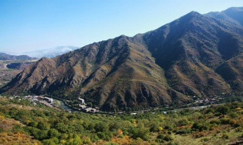 Zdjcie ARMENIA / Lori Marz / Alaverdi / ciana kanionu rzeki Debed