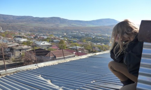 Zdjecie ARMENIA / - / Refleksje nad sensem istnienia ;) / Dachy Nagornego Karabachu