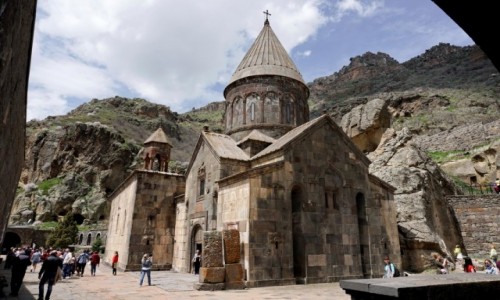 Zdjcie ARMENIA / Kotajk / Geghard / Monaster Geghard