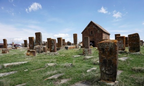 Zdjcie ARMENIA / Gegharkunik / Noratus / Pole chaczkarw w Noratus