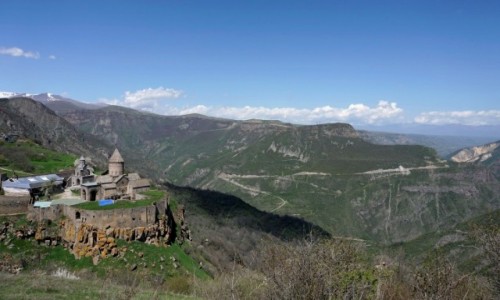 Zdjecie ARMENIA / Sjunik / Tatew / Klasztor Tatew nad kanionem rzeki Worotan